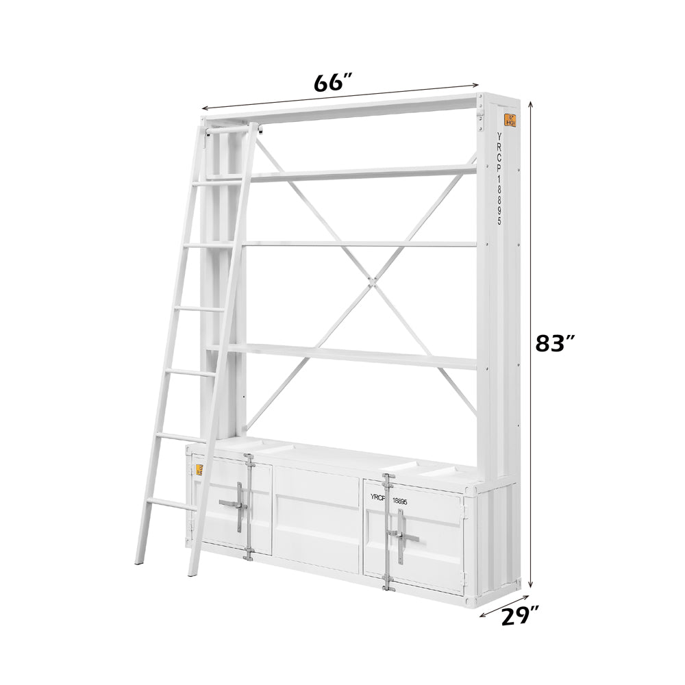 Cargo Bookcase W/Ladder