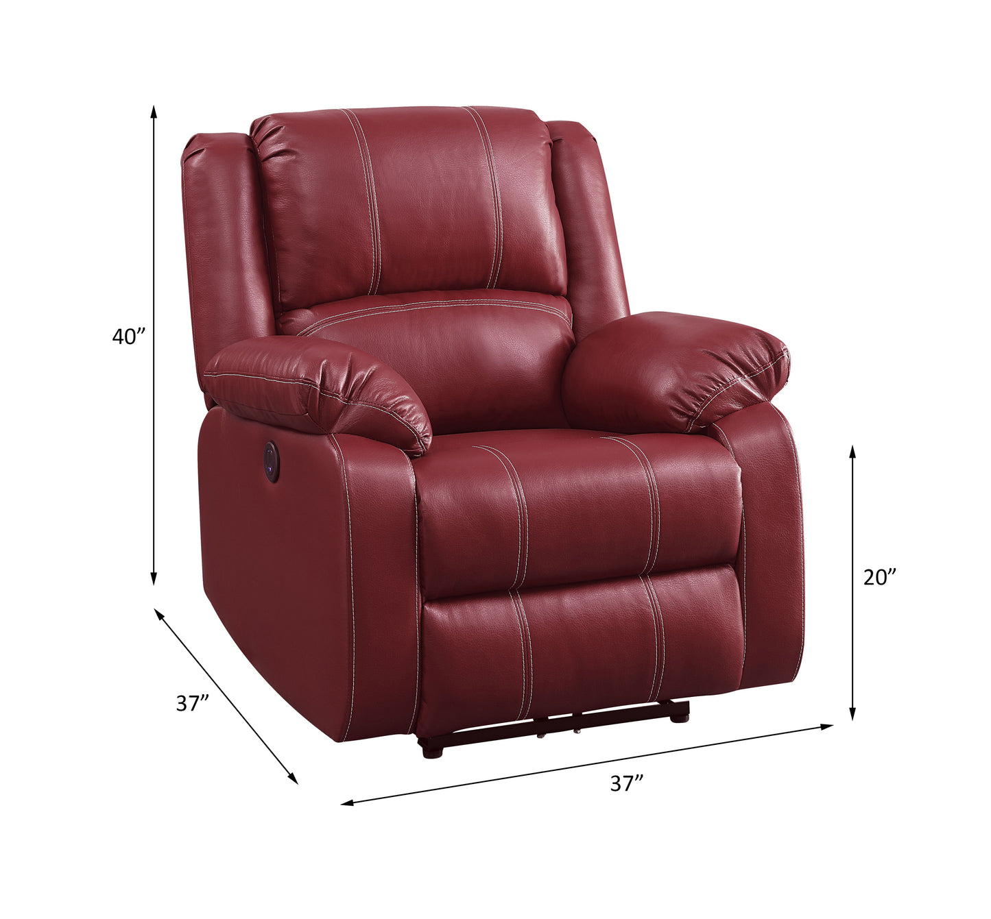 Zuriel Power Motion Recliner W/USB
