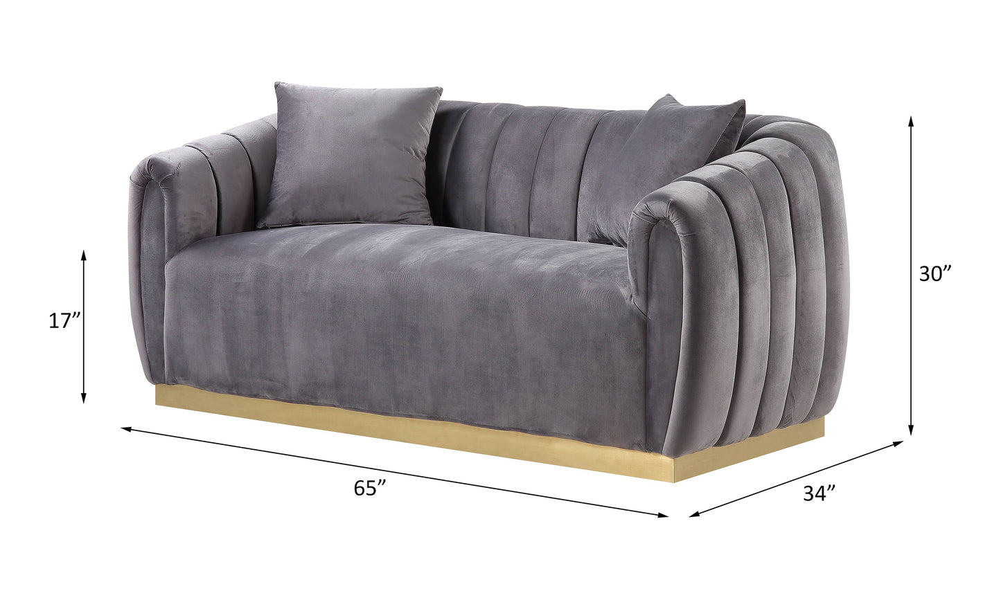 Elchanon Loveseat W/2 Pillows