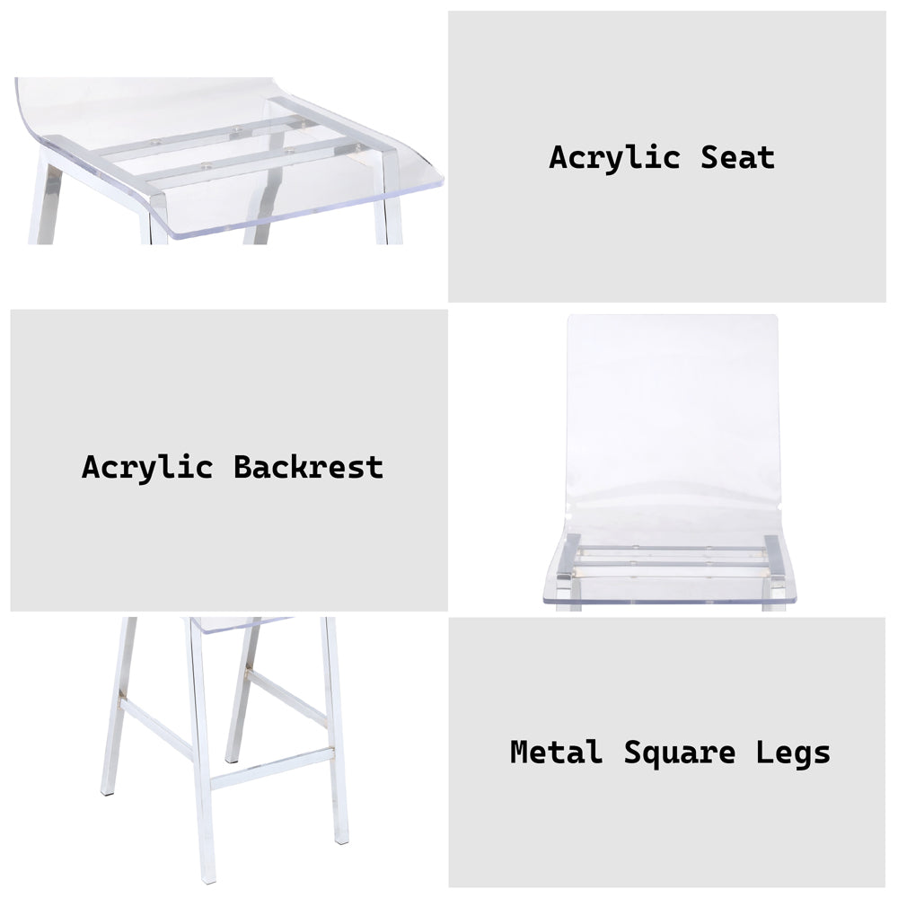 Nadie Counter Height Chair (Set-2)