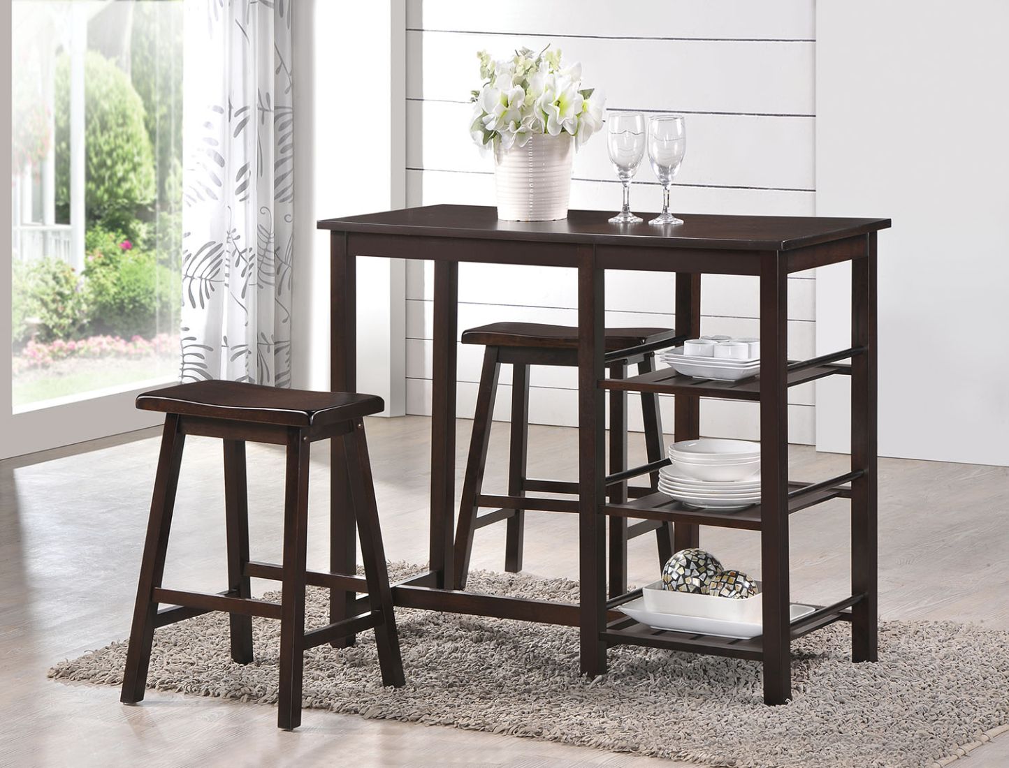 Nyssa 3PC Counter Height Set
