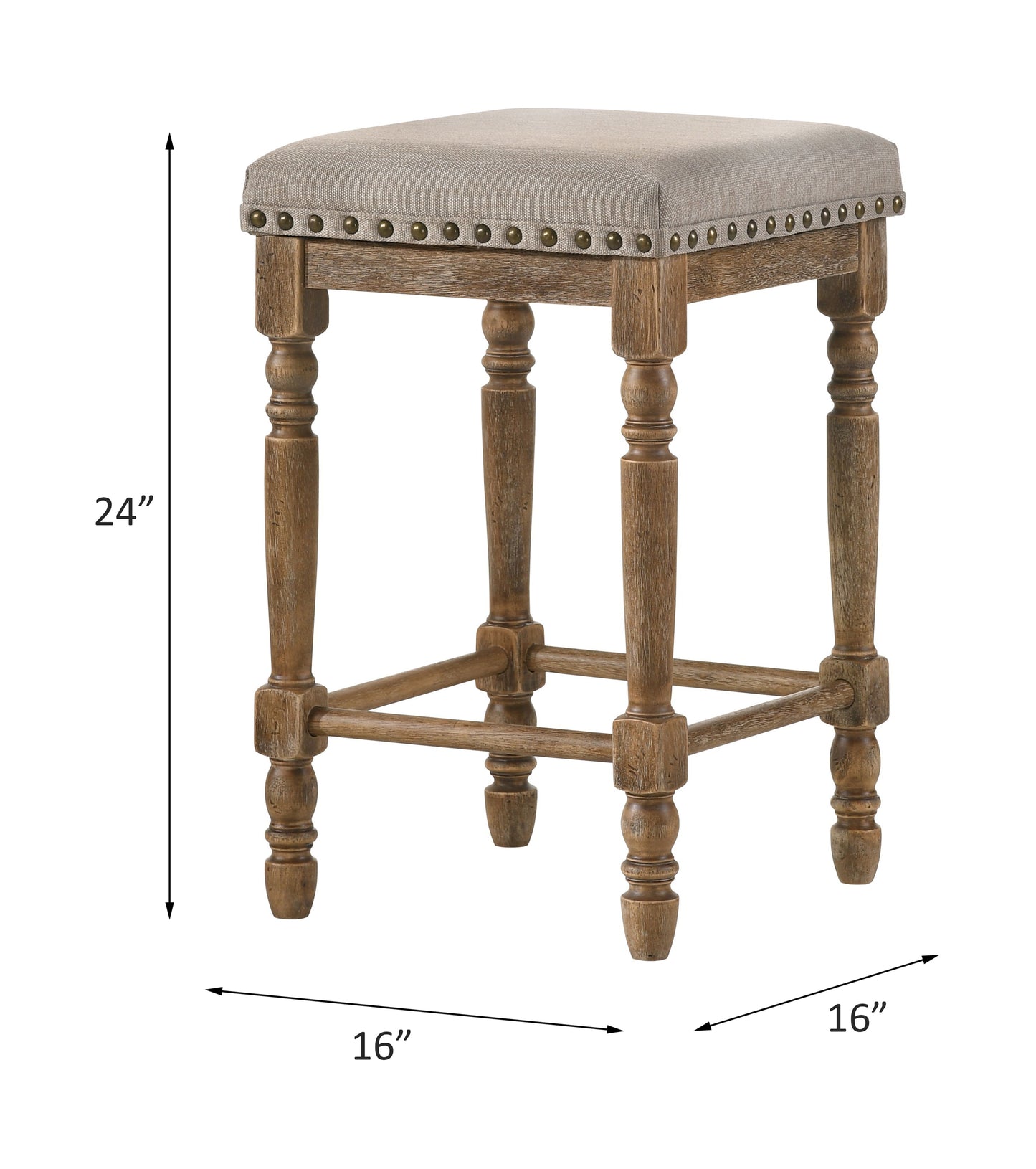 Farsiris Counter Height Stool (Set-2)