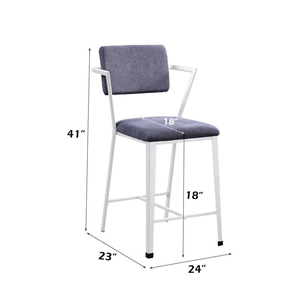 Cargo Counter Height Chair (Set-2)