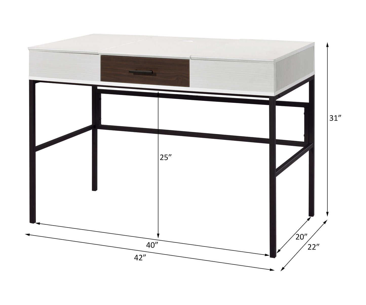 Verster Writing Desk W/USB
