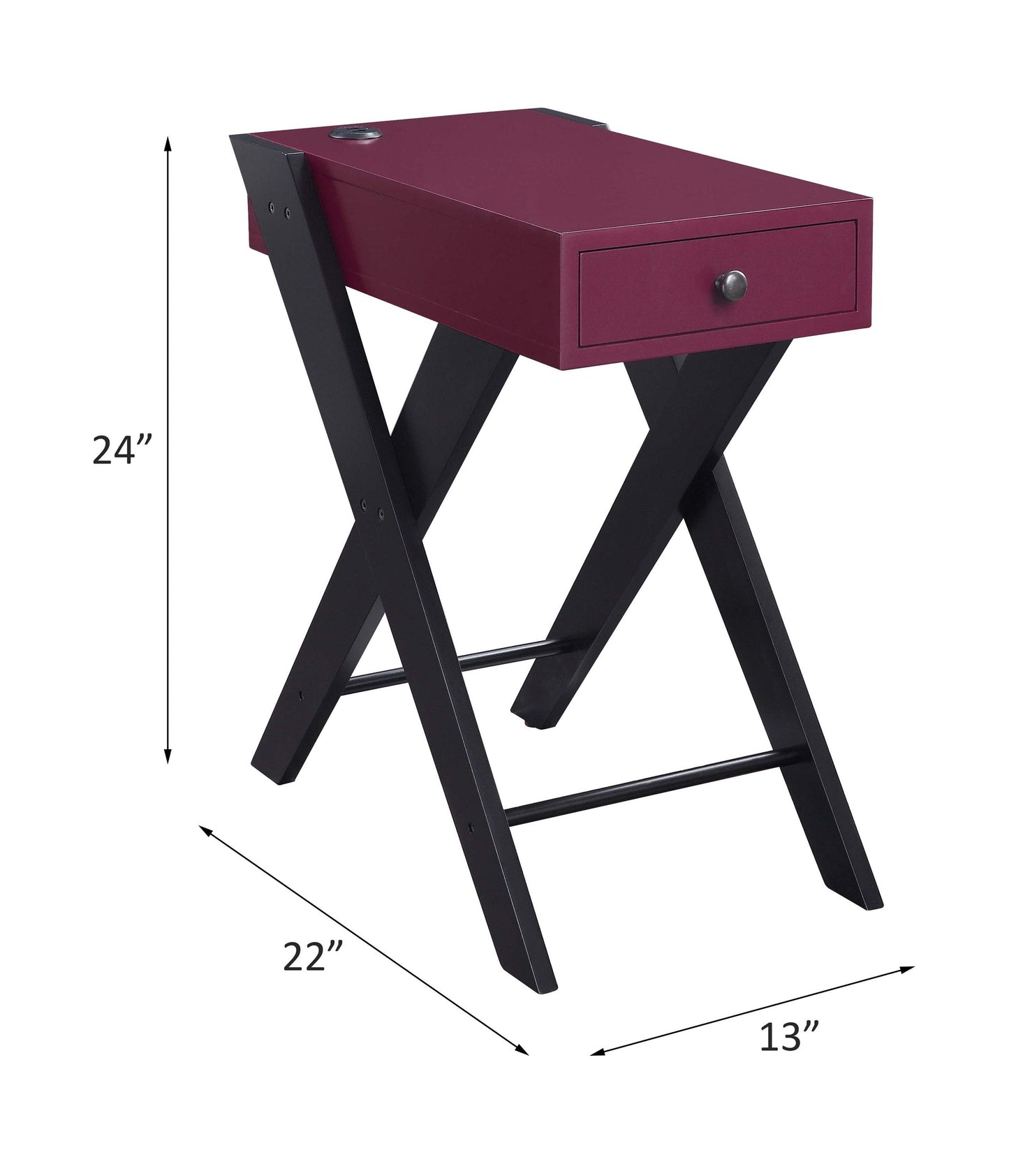 Fierce Accent Table W/USB