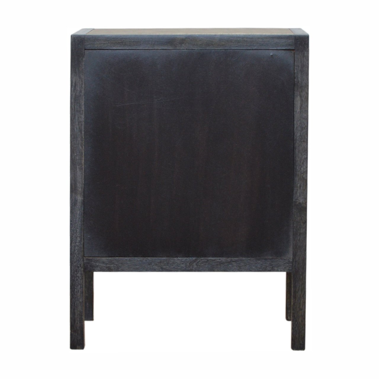 Faux Leather Nightstand