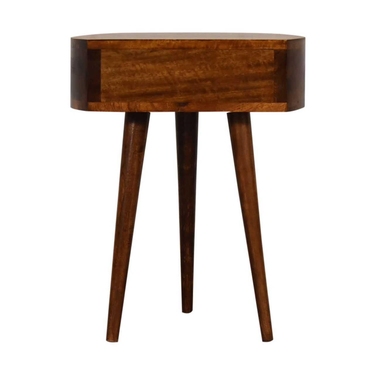 Chestnut Semi Circle nightstand