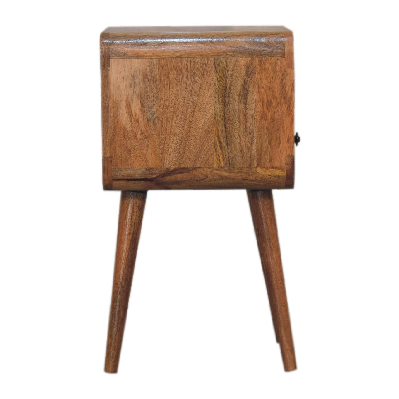Mini Oakish Curve Open nightstand