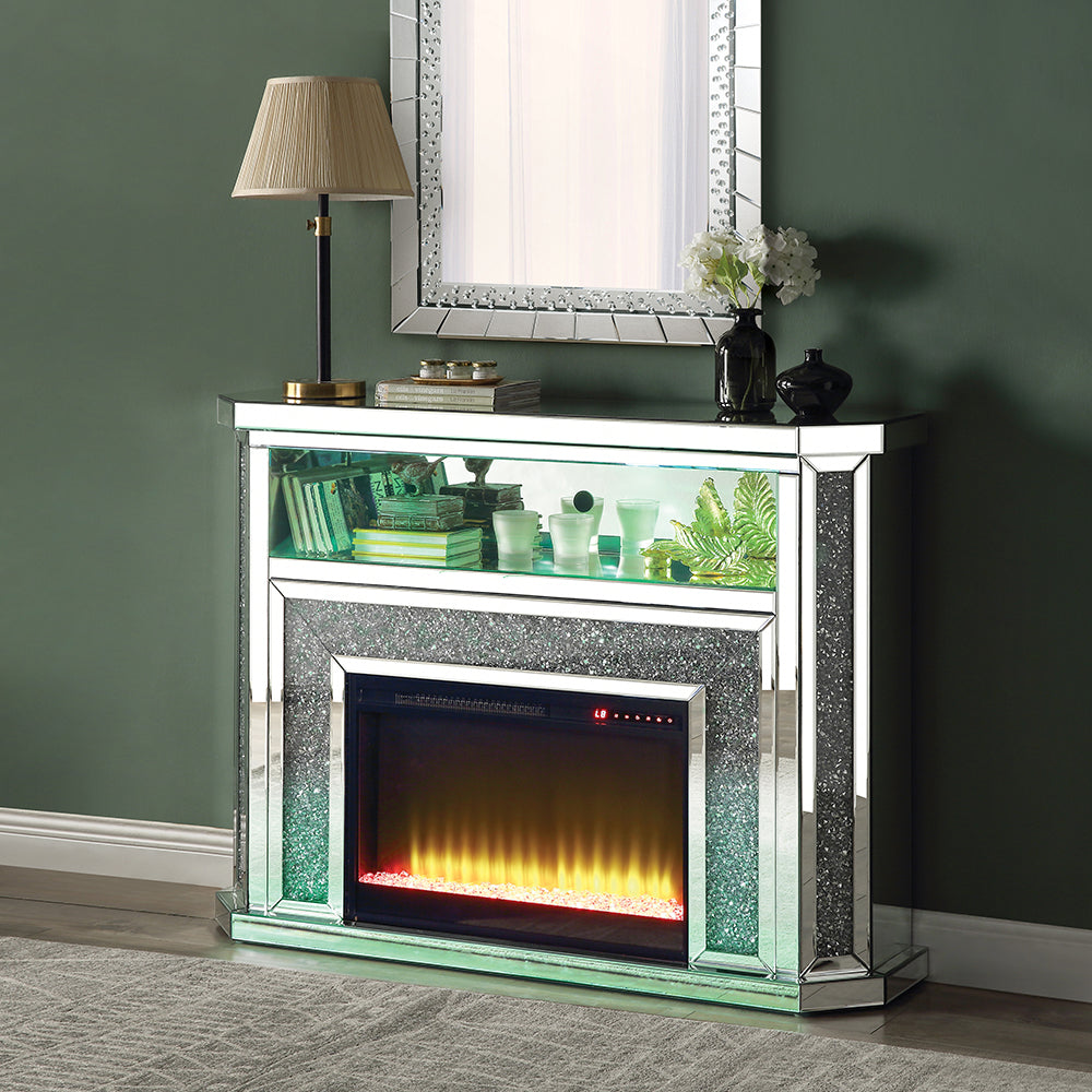 Noralie Fireplace W/LED