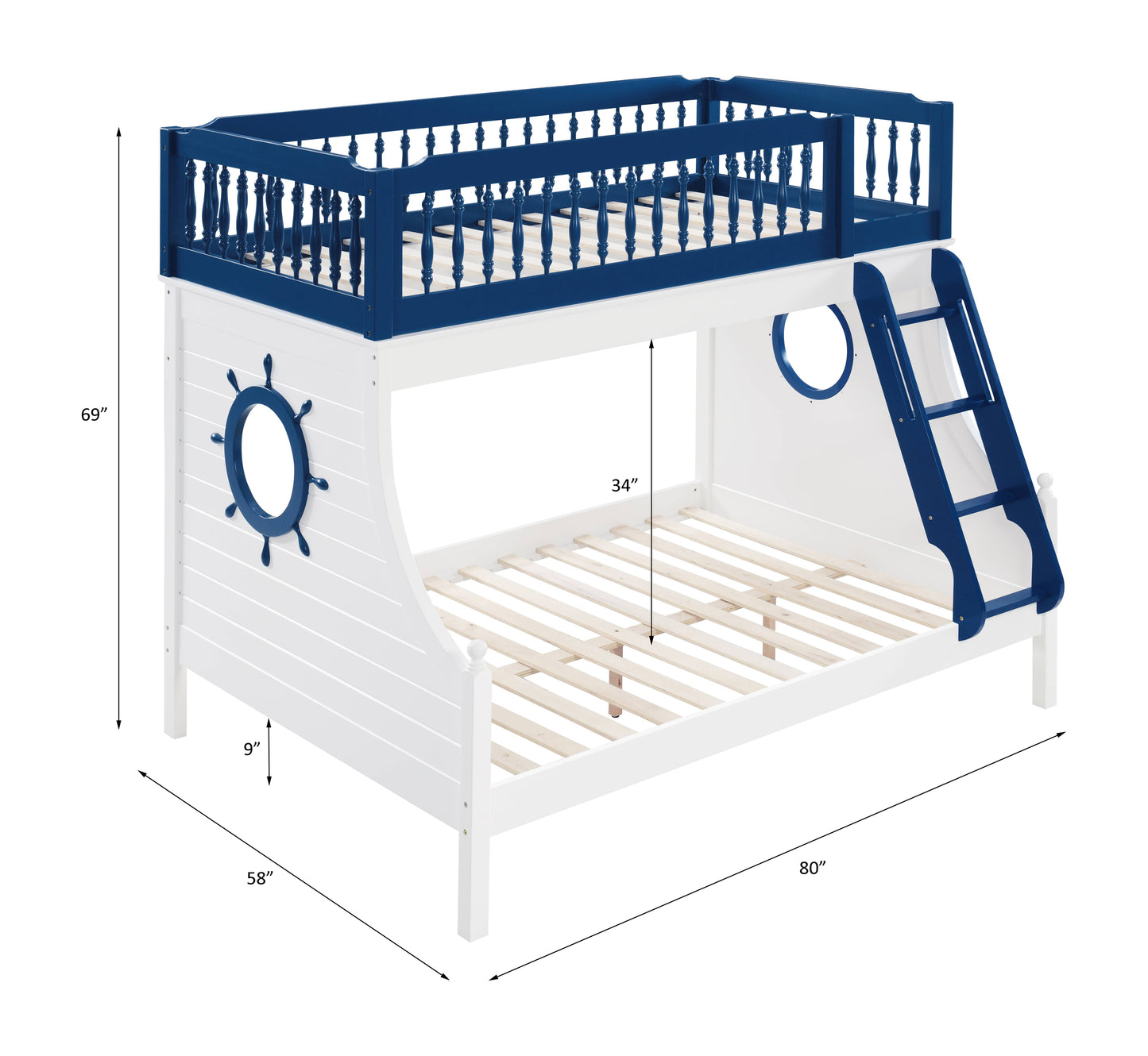 Farah Twin/Full Bunk Bed