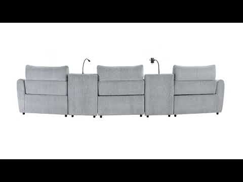 Fullar Modular Console w/Wireless Charger