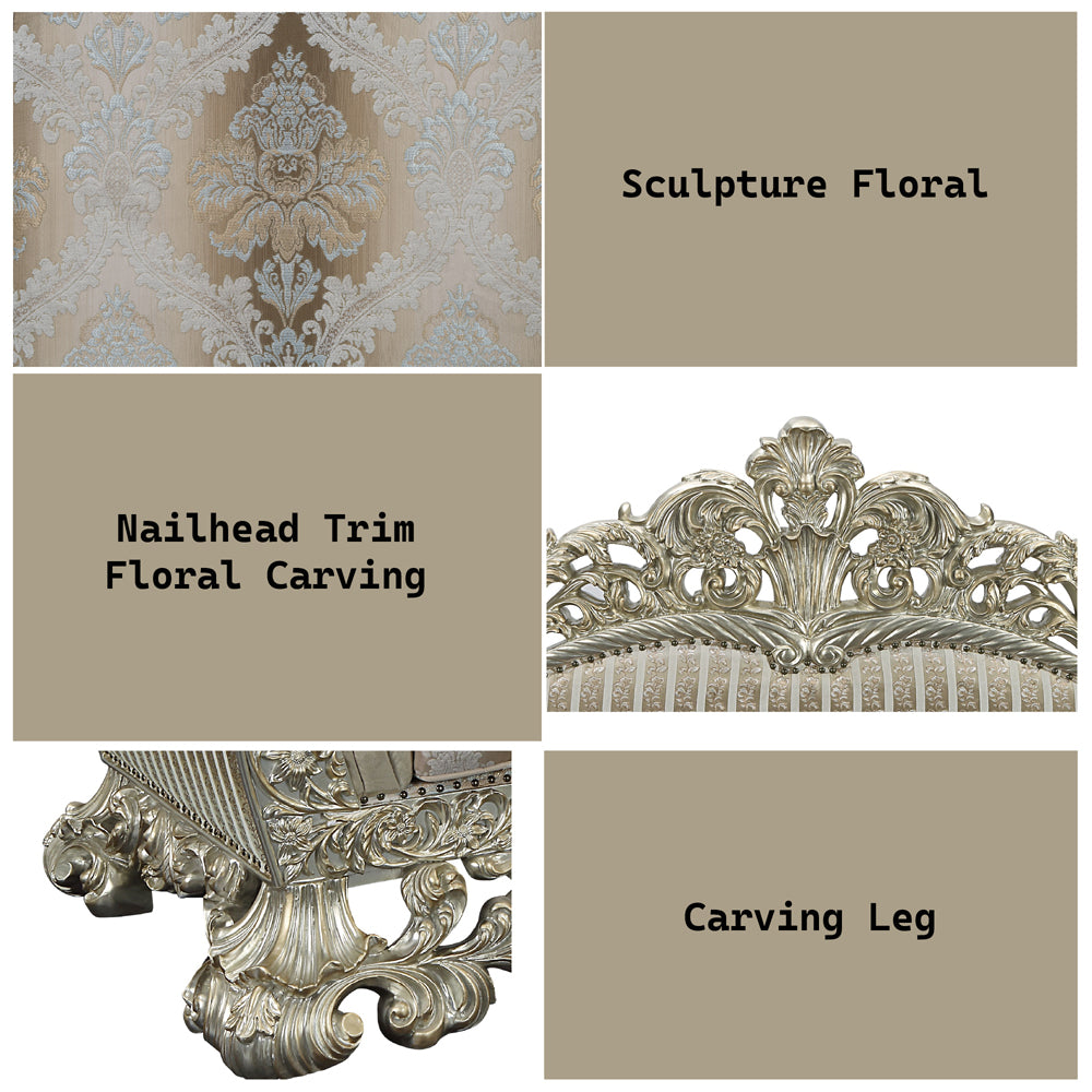 Sorina Sofa W/7 Pillows