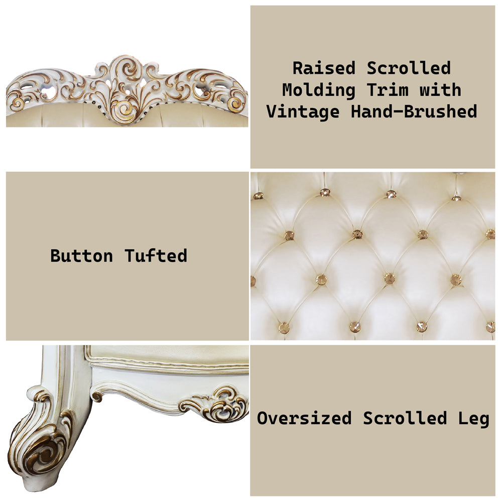 Vendome Loveseat W/3 Pillows