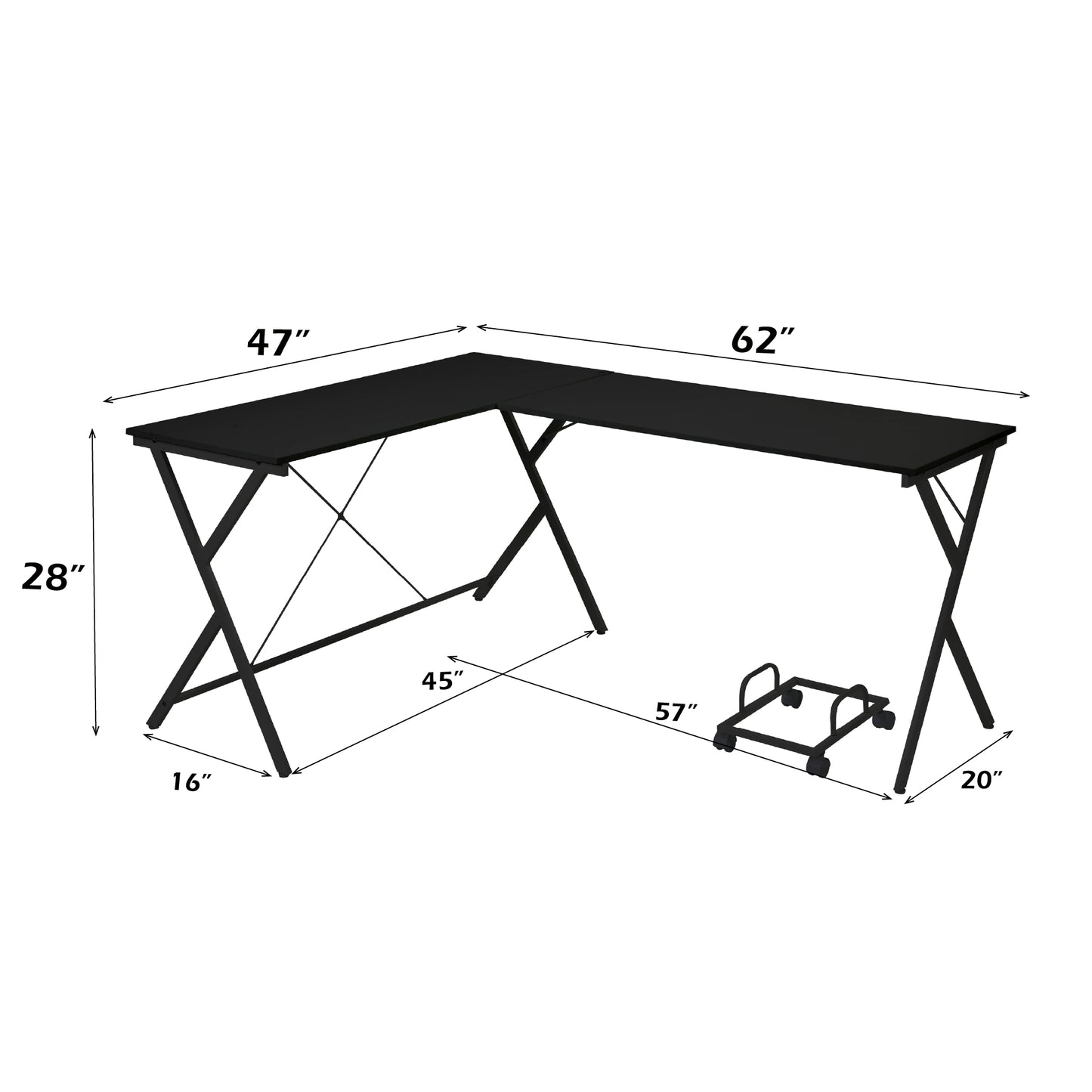 Dazenus Computer Desk
