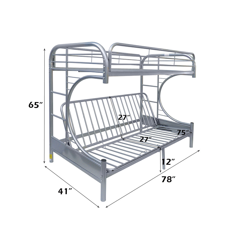 Eclipse Twin/Full Futon Bunk Bed
