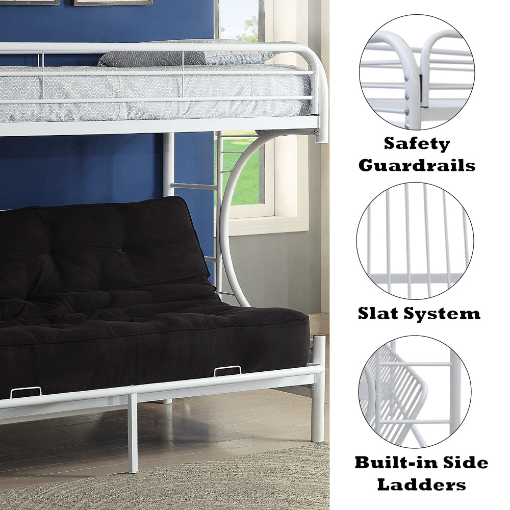 Eclipse Twin/Full Futon Bunk Bed