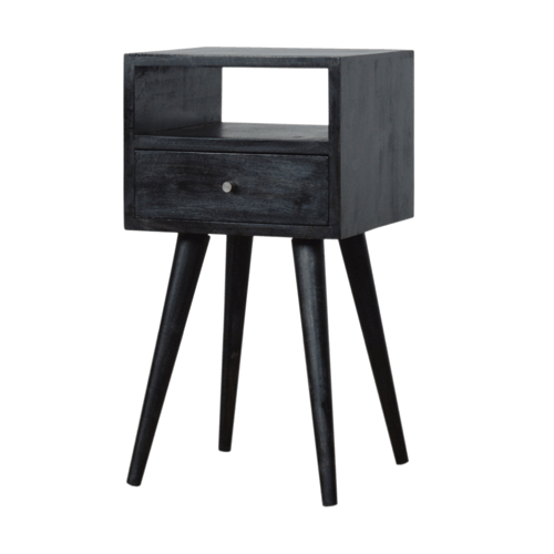 Mini Ash Black nightstand
