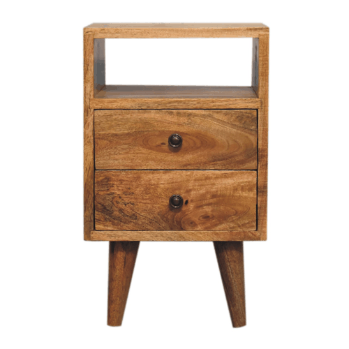Mini Oak-ish Classic Open nightstand
