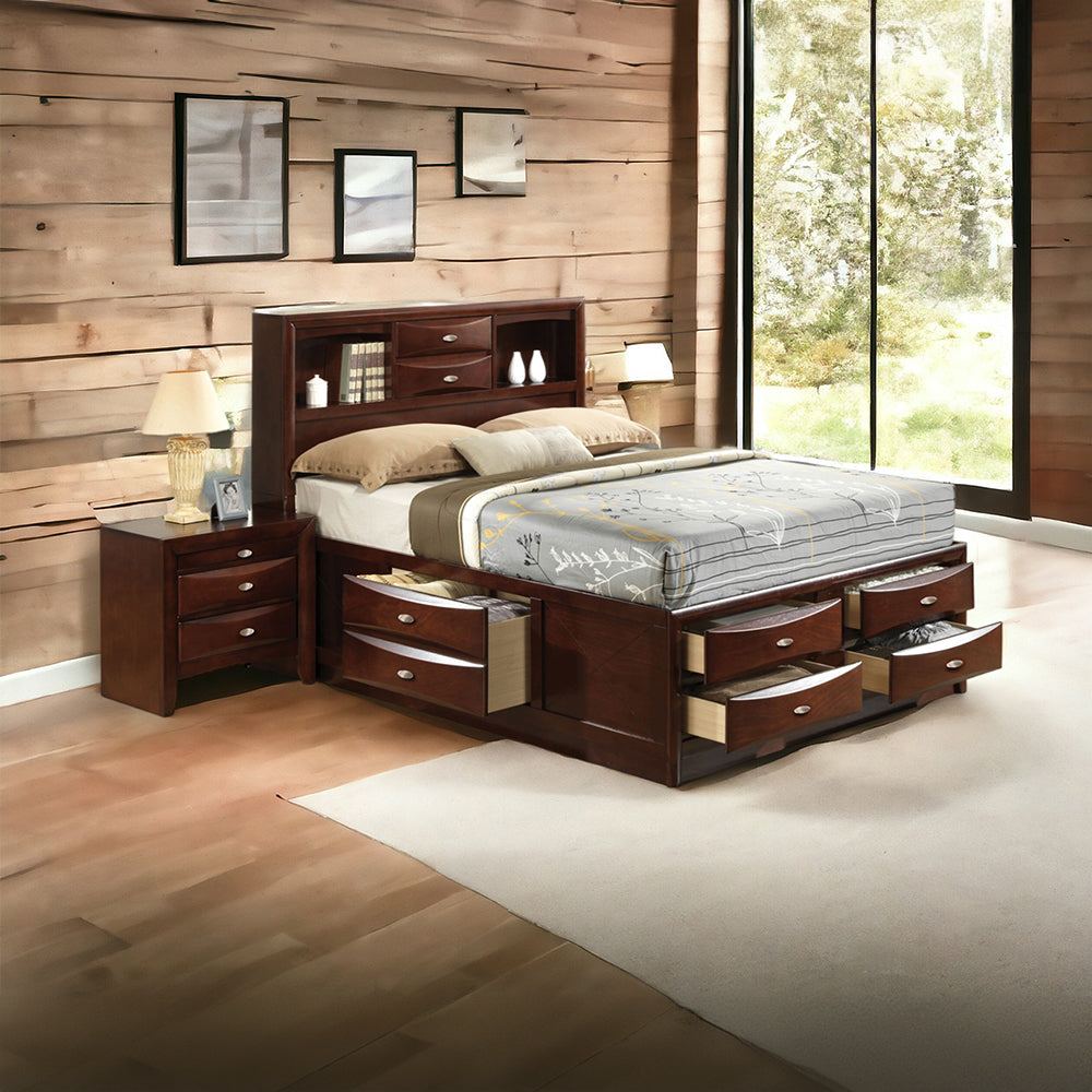Ireland Queen Bed W/Storage