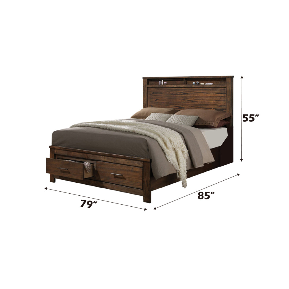 Merrilee EK Bed W/Storage