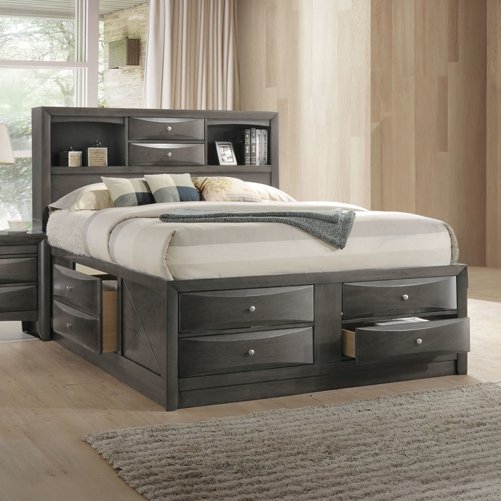 Ireland Full Bed W/Storage