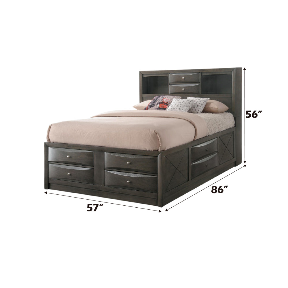 Ireland Full Bed W/Storage