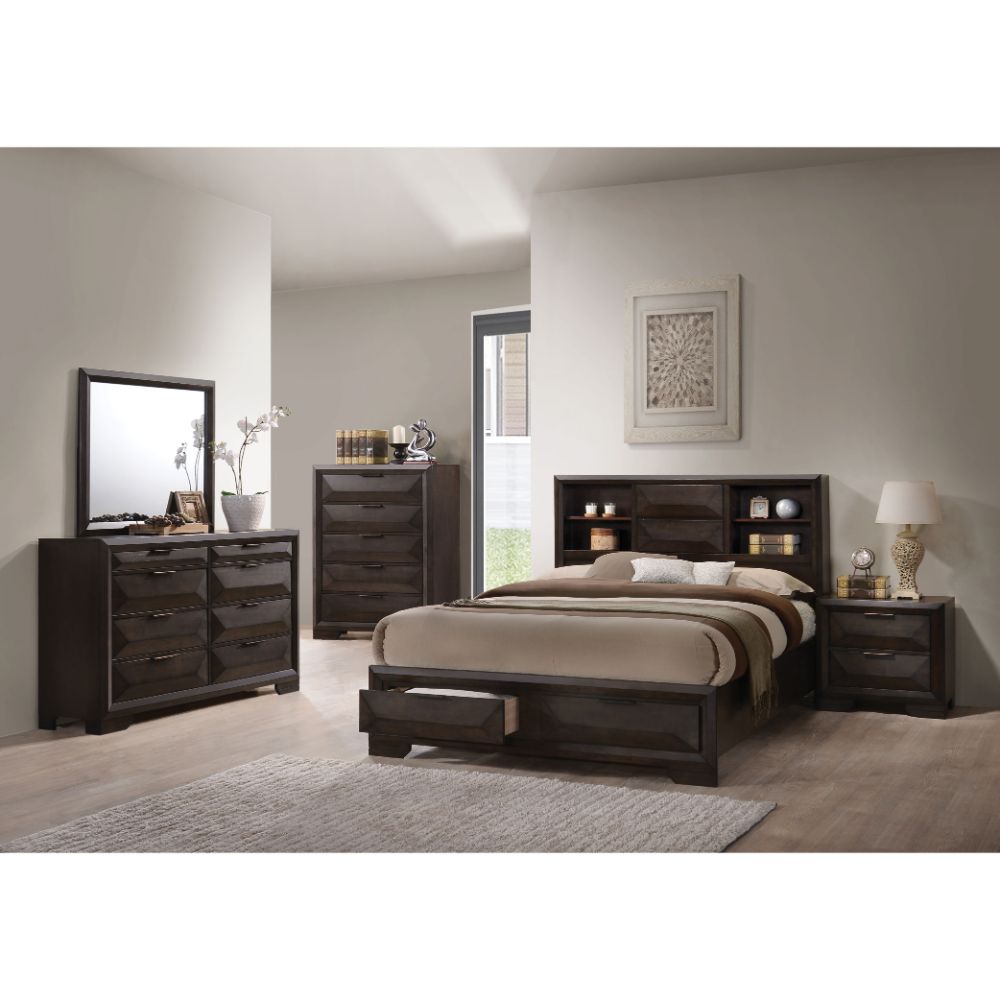 Merveille EK Bed W/Storage