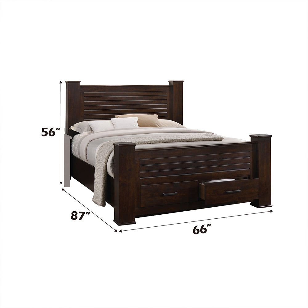 Panang Queen Bed W/Storage