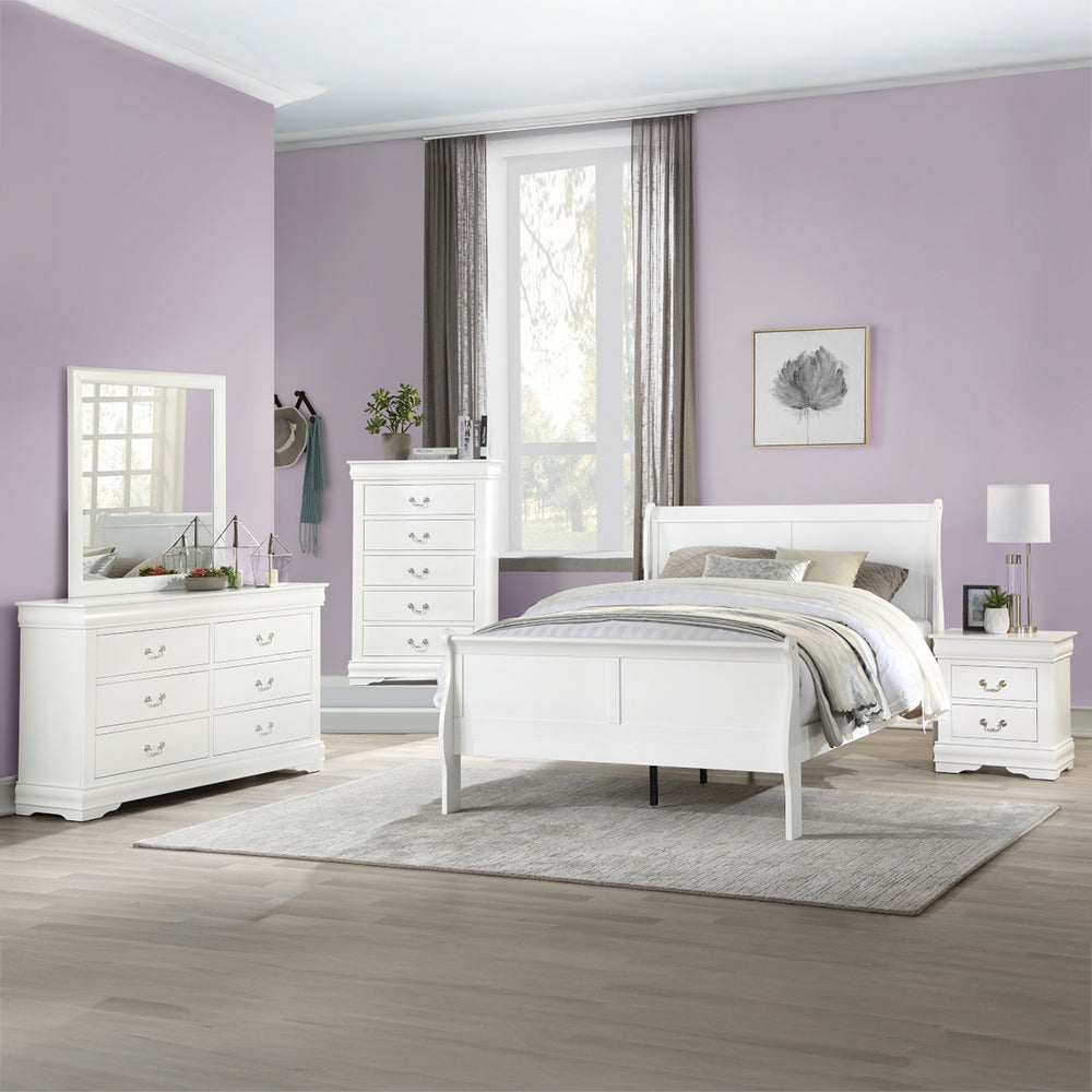 Louis Philippe Twin Bed