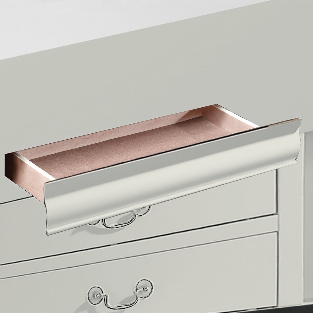 Louis Philippe III Queen Bed W/Storage