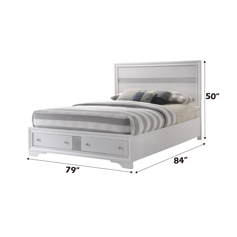 Naima EK Bed W/Storage