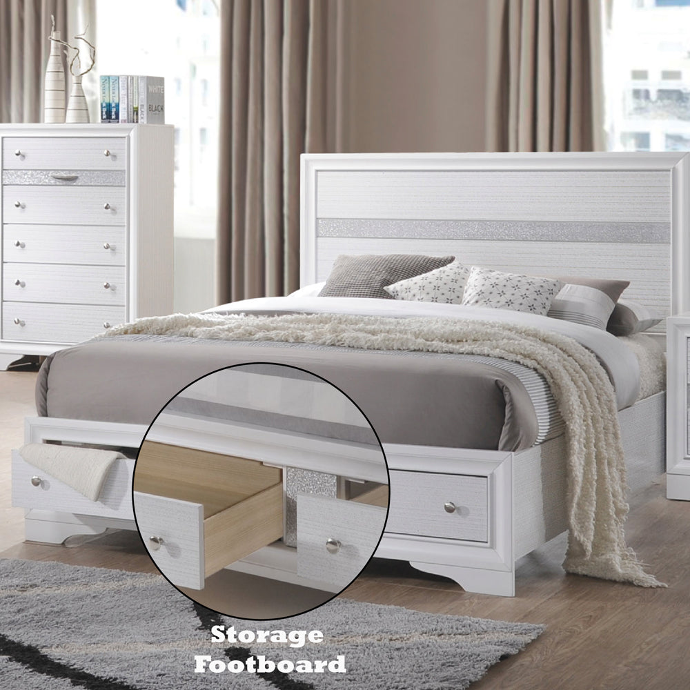 Naima EK Bed W/Storage