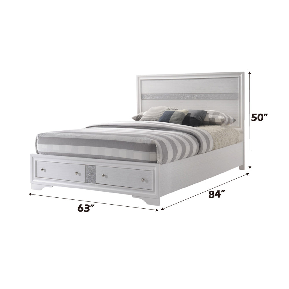 Naima Queen Bed W/Storage