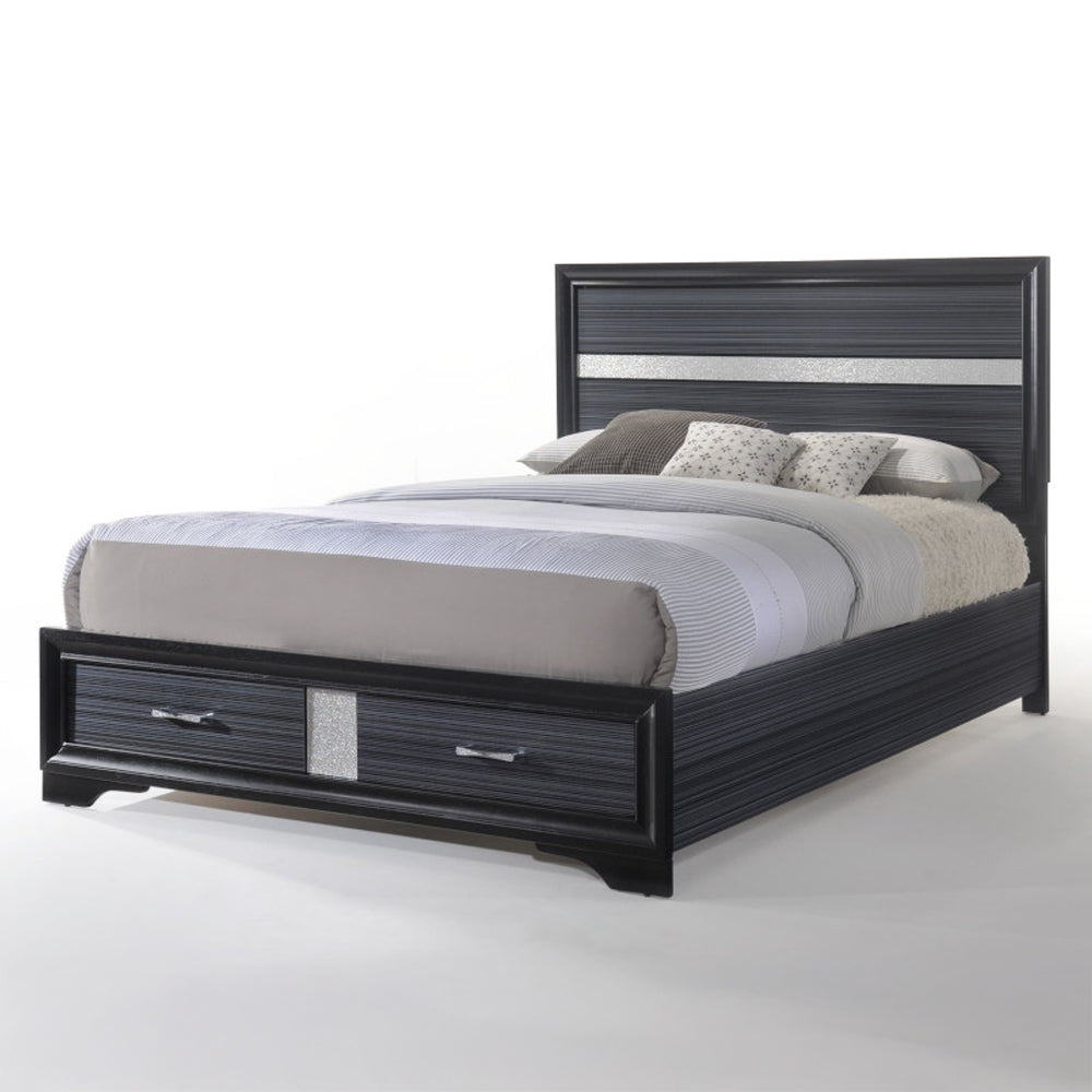 Naima EK Bed W/Storage