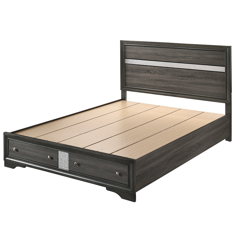 Naima EK Bed W/Storage