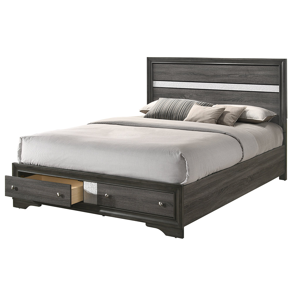 Naima Queen Bed W/Storage
