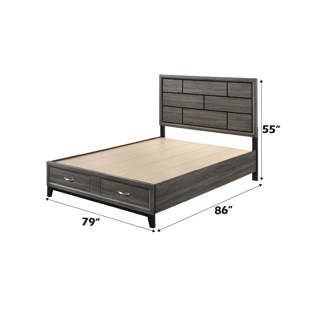 Valdemar EK Bed W/Storage