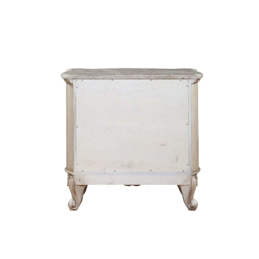 Gorsedd Nightstand W/Marble Top