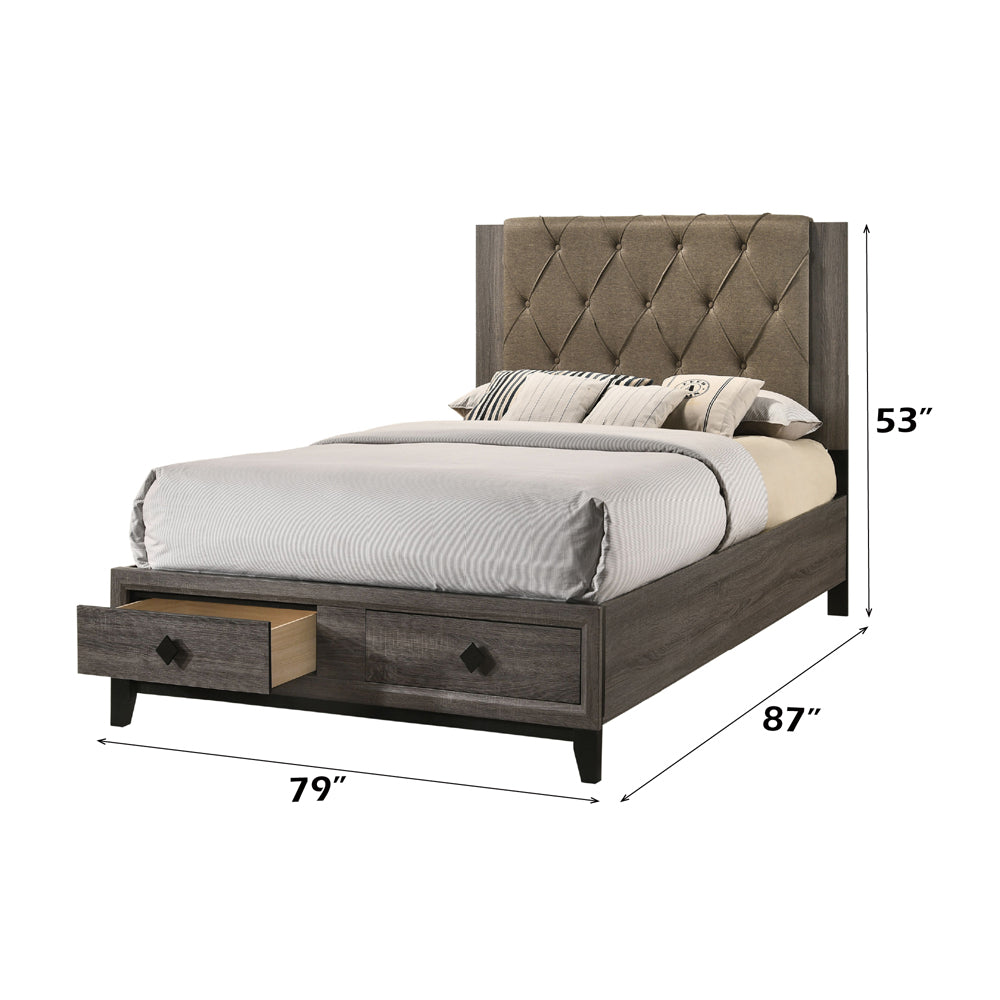 Avantika EK Bed W/Storage
