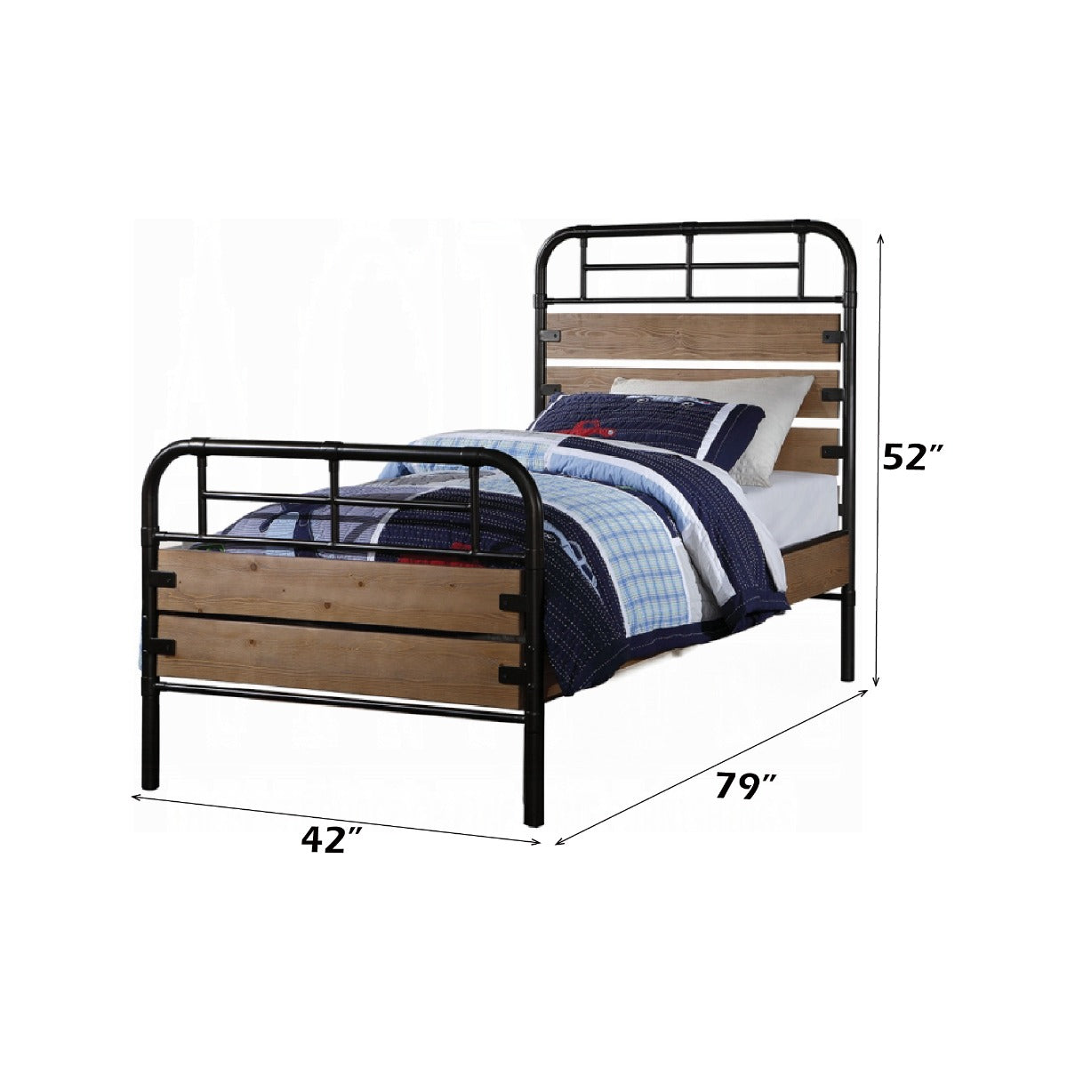 Adams Twin Bed