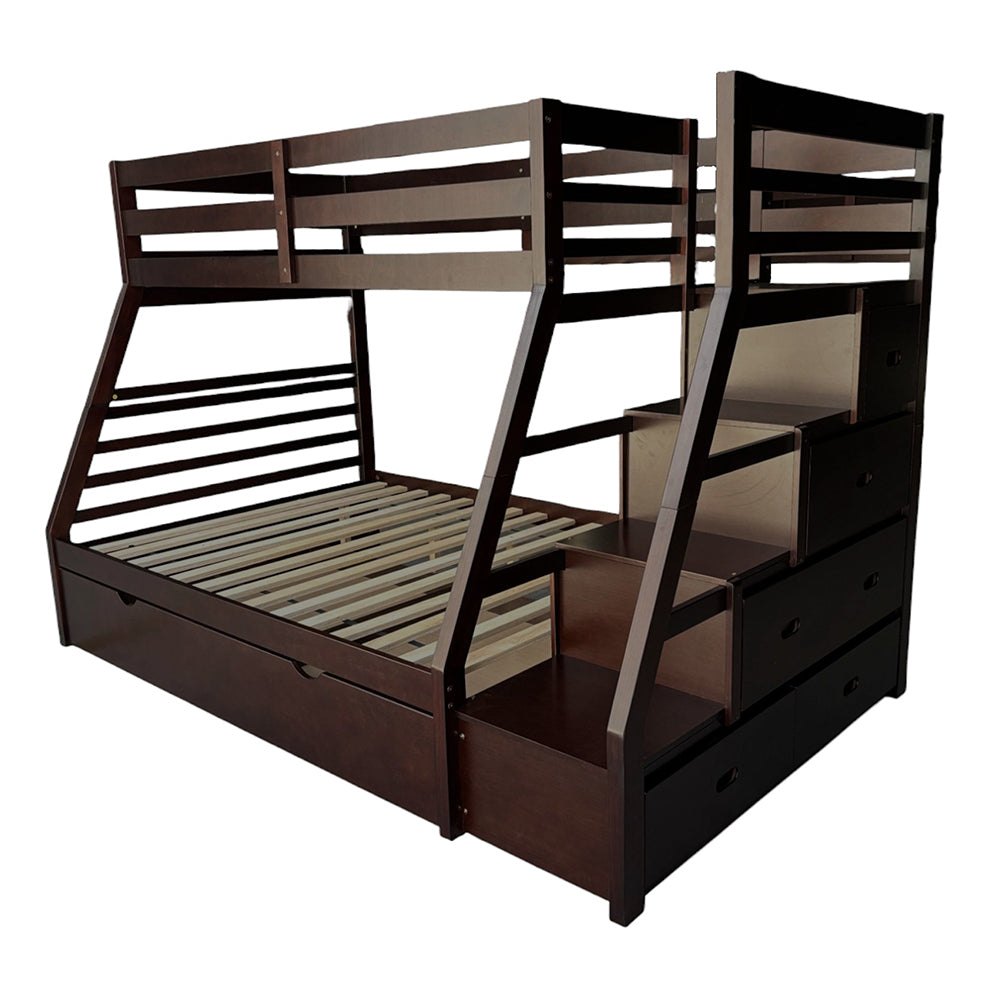 Jason Twin/Full Bunk Bed W/Trundle & Storage