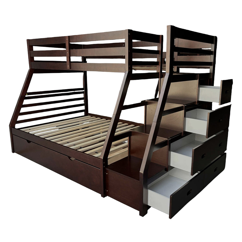 Jason Twin/Full Bunk Bed W/Trundle & Storage