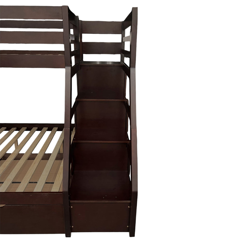 Jason Twin/Full Bunk Bed W/Trundle & Storage