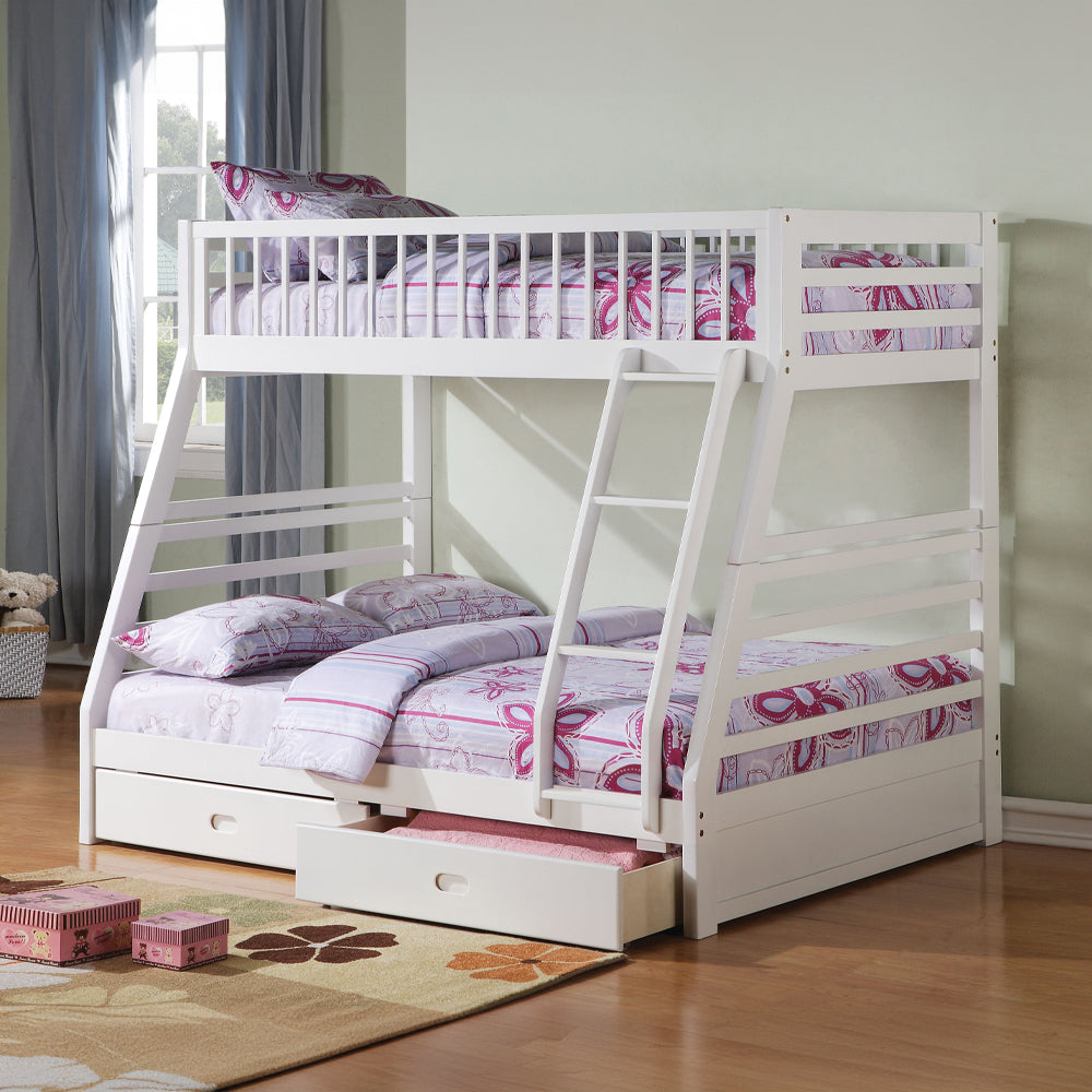 Jason Twin/Full Bunk Bed W/Storage