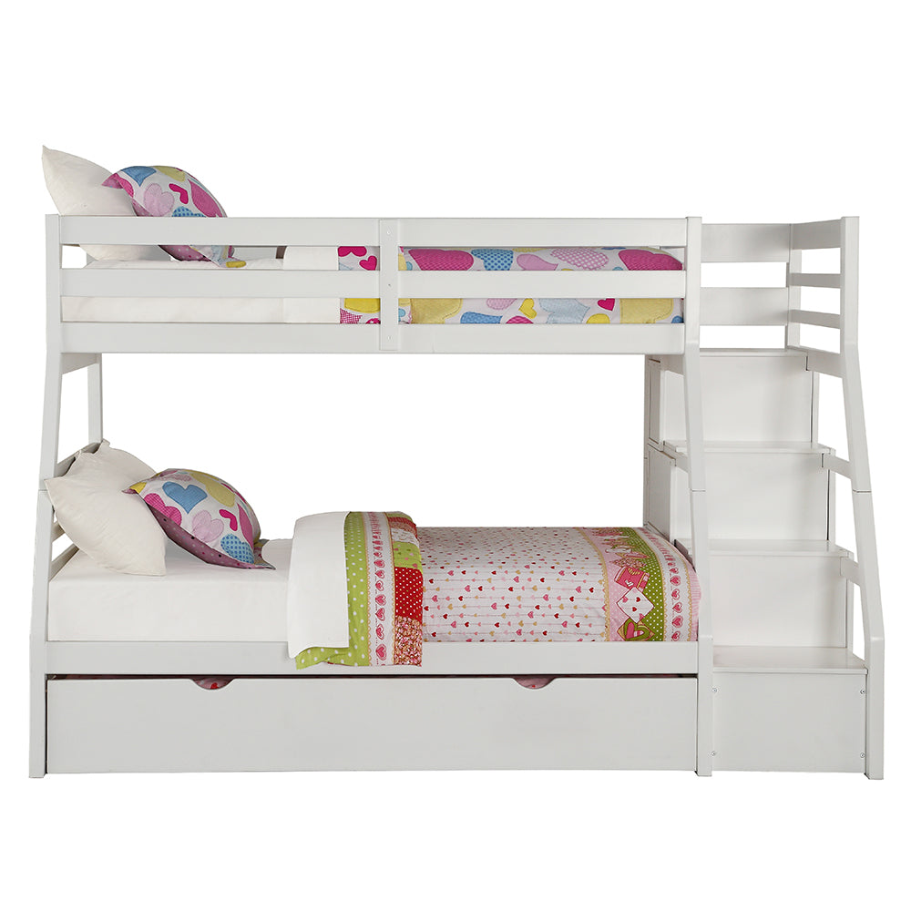 Jason Twin/Full Bunk Bed W/Trundle & Storage