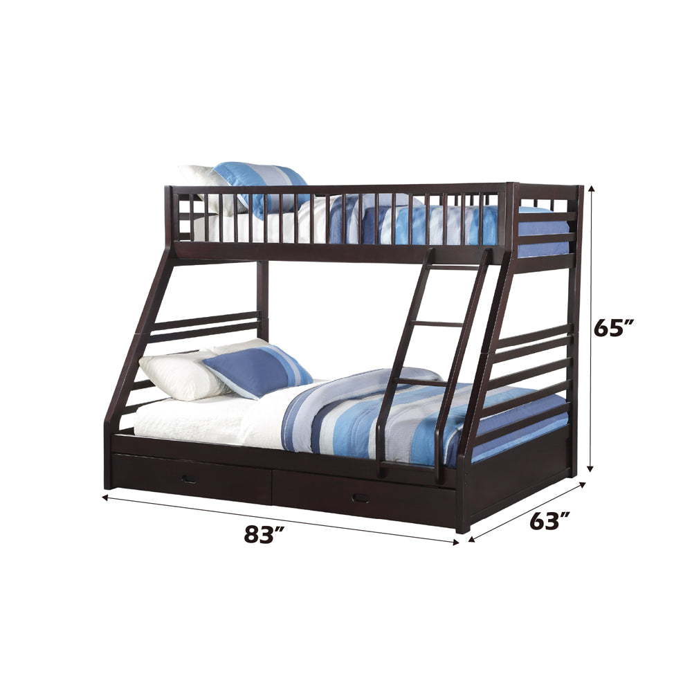Jason Twin Xl/Queen Bunk Bed W/Storage