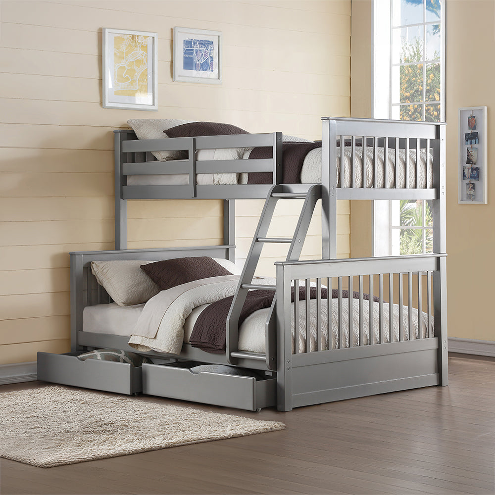 Haley II Twin/Full Bunk Bed W/Storage