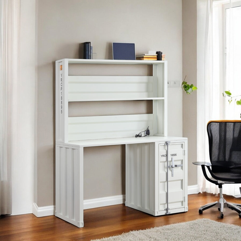 Cargo Writing Desk W/Hutch