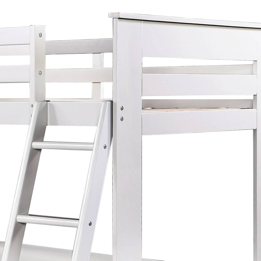 Ambar Twin Loft Bed W/Desk & Bookcase & Chest