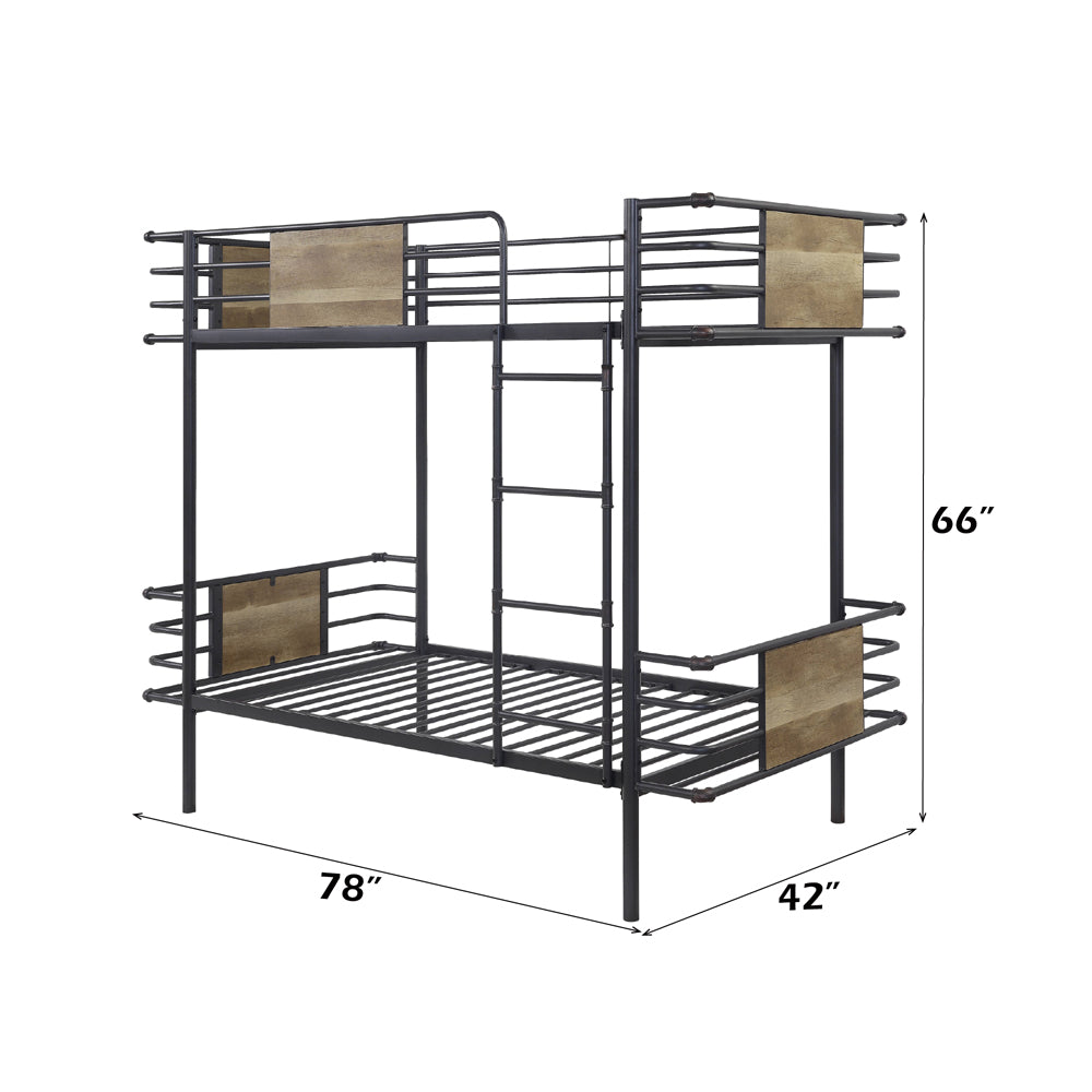 Deliz Twin/Twin Bunk Bed
